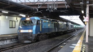 中央西線　6088レ　EH200-17+EF64-1047+タキ18車　～2度目の中央西線。塩尻駅から名古屋方面へ～