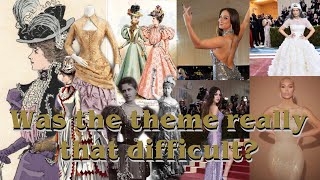 explaining met gala 2022: gilded glamour. what was the fashion during the gilded age?