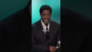 Um excelente discurso motivacional de Denzel Washington! #speech