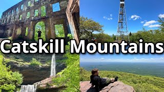 Hiking Kaaterskill Falls: Discovering a 100-Year-Old Abandoned Church \u0026 Epic Car Camping Adventure