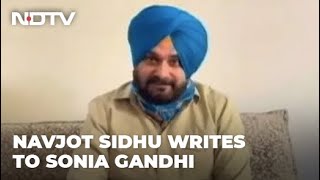 Navjot Sidhu Writes To Sonia Gandhi On 13-Point Agenda For Punjab