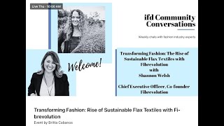 Transforming Fashion  Rise of Sustainable Flax Textiles with Fibrevolution