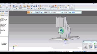Solid Edge tutorial ST3 Assembly and apply motor