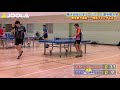 全国ラージチャンピオン対決！渡辺選手（杜卓球クラブ）vs 角選手《第４回ラージボール全日本選手権大会・東京予選》