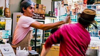 Chaos at the Vegan Store (ft. Sacha Baron Cohen) | The Dictator | CLIP