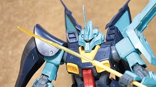 ガンプラ：RE/100 ディジェ 完成レビュー動画！タミヤウェザリングマスターも試してみました！！