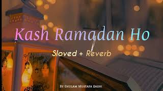 Kash  Ramadan Ho |  Aur Maa Sath ho | Sloved Reverb)  Naat || Md Rafiuddin