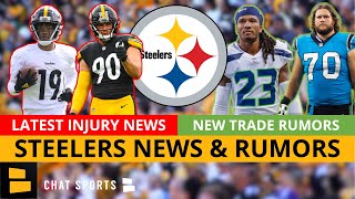 HUGE Pittsburgh Steelers Injury News on T.J. Watt & Calvin Austin III + Latest Steelers Trade Rumors
