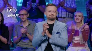 Pirmoji naujojo sezono žaidimo „GalvOK“ laida – šeštadienį, 19:30 per TV3