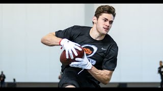 WR Dillon Stoner talks OSU Pro Day