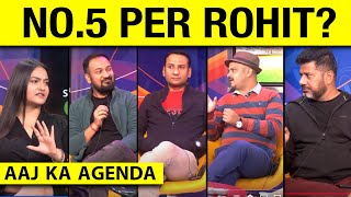 🔴AAJ KA AGENDA:ADELAIDE MEIN KON HONGE TEAM IND KE OPENERS, KYA NO.5 PER KHELNGE ROHIT SHARMA?