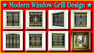 Modern window grill design | Grill gate for main door | Window steel grill design