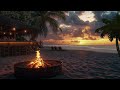 🌴 beachfront bar with sunset view 🍹 relax u0026 unwind in a cozy tropical escape 🌅✨