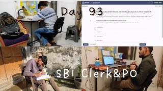 Day-93 of SBI PO\u0026Clerk. #viralvlogs #bankinghood #sbipo #ibpspomainsresult  #video