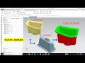 Plastic domain in NX cad | Close Volume | A to b conversion