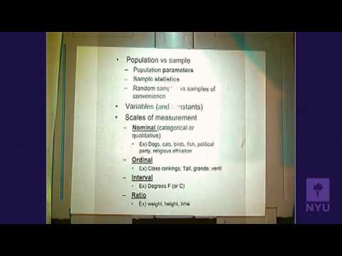 Intro to Psych Statistics Intro to Psych Statistics