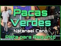 Pacas verdes - Natanael Cano | PISTA PARA REQUINTO | KARAOKE | Guitarra