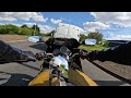 moto parcours examen en conduite commentée