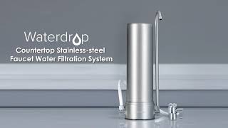 [Countertop water purifiers] - Waterdrop CTF-01 Stainless-steel Faucet Water Filtration System