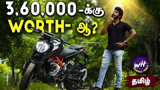 Duke 390 Dark Galvano Detailed Review ❤️‍🔥 | TAMIL | #duke390 #ktm #review #tamil #wheelsheals