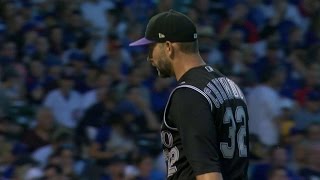 COL@CHC: Chatwood gets groundout for inning-ending DP