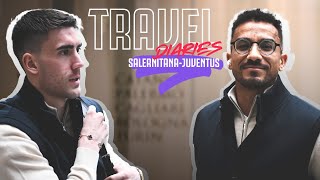 Juventus Travels to Salerno | Vlahovic, Chiesa and more | Travel Diaries