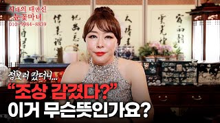 '조상이 감겼다' 정확히 무슨 뜻 인가요??｜천신제자 눈꽃마녀