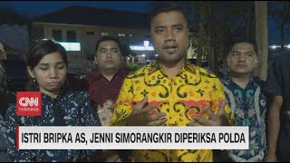 Istri Bripka AS, Jenni Simorangkir Diperiksa Polda