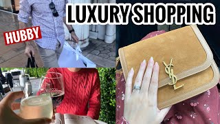 VLOG - Come LUXURY SHOPPING with ME and HUBBY! 🛍 Mel In Melbourne