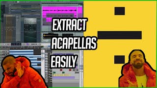How To Extract Acapella & Instrumental From Any Song Easily (NO SOFTWARE NEEDED)
