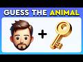 Can you Guess all the Animal By Emoji? 🦋🐻🐵 50 Levels Quiz