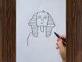 تعليم الرسم والتلوين للأطفال 🎨 رسم ابوالهول للمبتدئين خطوة بخطوة how to draw the sphinx