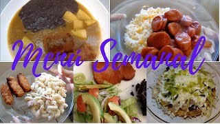 5 Comidas de $100 pesos | Menú Semanal | Erika Blop