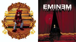 Kanye West - New Workout Plan But It's Without Me - Eminem (The College Dropout)