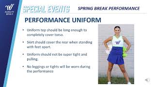 2026 Spring Break Performance - Orientation