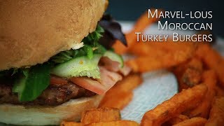 Marvellous Moroccan Turkey Burgers