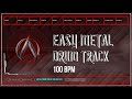 Easy Metal Drum Track 100 BPM | Preset 3.0 (HQ,HD)