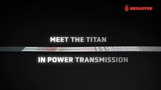 MEGADYNE MEGASYNC TITANIUM BELT - The Titan in power transmission