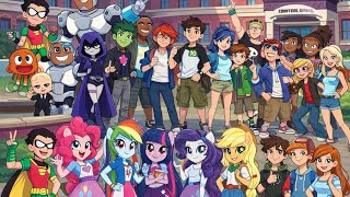Dream Logo Combo: WB/WAG/CN/DC Studios/Hasbro Studios (2024 - Present)