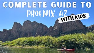 5 Things to do in Phoenix Arizona with kids | Family Friendly