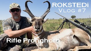 RIfle Pronghorn Hunt *ROKSTEDi Vlog #7