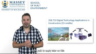 Master of Construction (Digital Built Environment) | Massey University