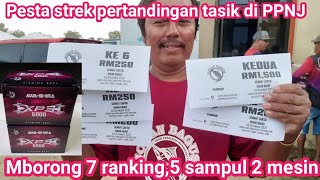 Mancing terbaik || Pakai umpan dedak udang geragau di PPNJ,mborong 7 ranking