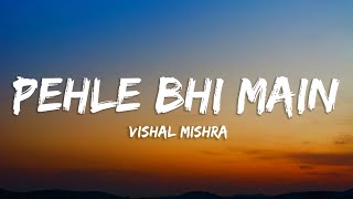 Pehle Bhi Main (Lyrics) - Vishal Mishra | Animal Movie Song