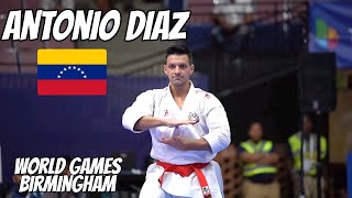 Antonio Diaz at World Games Birmingham 2022.