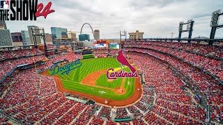 MLB The Show 24 | 2024 MLB Season Playthrough | LAD (77-47) at STL (80-43) 08/18/24