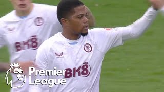Leon Bailey drills home Aston Villa's equalizer against Bournemouth | Premier League | NBC Sports