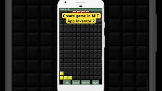 Build Your Own TETRIS Game with MIT App Inventor 2 | #thecodingbus #shorts #coding