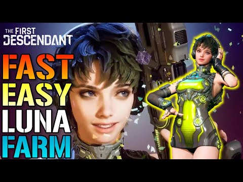 The First Descendant: How to Unlock Luna TODAY! Quick and Easy Farming Guide