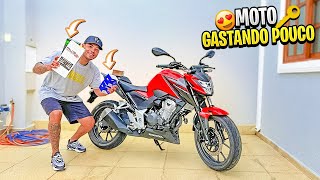 COMO DEIXAR A CB TWISTER 300 CHAVE GASTANDO POUCO